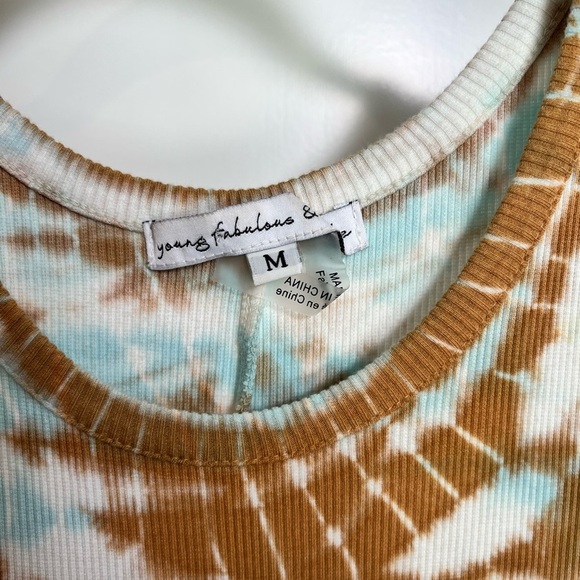 Young Fabulous & Broke Robbie Tank Dress (Med) - Picture 5 of 5